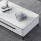 Slate Rectangular Coffee Table with 4 Storage Drawers and 4 Legs Clearhalo 'Coffee & Accent Tables' 'Coffee Tables' 'coffee_tables' 'furn' 'furn_coffee_tables' 'Furniture' 'Living Room Furniture' 7655819