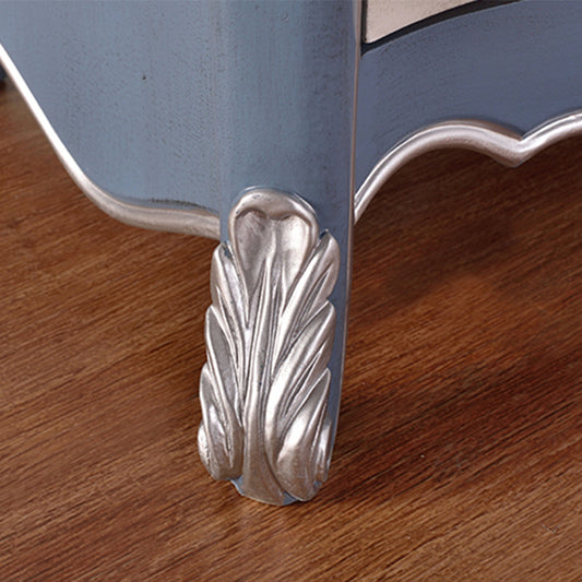 収納引き出し付き木製4脚コーヒーテーブルフランスの国長