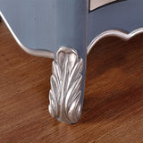 Wooden 4 Legs Coffee Table with Storage Drawers French Country Rectangle