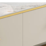 Caffè in ardesia o tavolo finale con cassetti di stoccaggio blocco contemporaneo