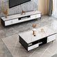 Slate Coffee or End Table with Storage Drawers Contemporary 4 Legs Clearhalo 'Coffee & Accent Tables' 'Coffee Tables' 'coffee_tables' 'furn' 'furn_coffee_tables' 'Furniture' 'Living Room Furniture' 7655979