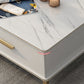 Wooden Coffee Cocktail Table with Storage 4 Legs Contemporary Rectangle Clearhalo 'Coffee & Accent Tables' 'Coffee Tables' 'coffee_tables' 'furn' 'furn_coffee_tables' 'Furniture' 'Living Room Furniture' 7656074