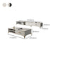 Wooden Coffee Cocktail Table with Storage 4 Legs Contemporary Rectangle Clearhalo 'Coffee & Accent Tables' 'Coffee Tables' 'coffee_tables' 'furn' 'furn_coffee_tables' 'Furniture' 'Living Room Furniture' 7656079