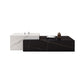 Block Nesting Coffee Table Set Contemporary Rectangle Slate Top Beige Black Clearhalo 'Coffee & Accent Tables' 'Coffee Tables' 'coffee_tables' 'furn' 'furn_coffee_tables' 'Furniture' 'Living Room Furniture' 7656090