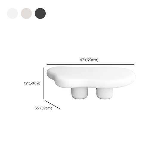 Tavolino moderno a 4 gambe da cocktail glam tavolino geometrico in legno