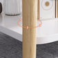 Contemporary Wooden Coffee Table 4 Legs Cocktail Table with Shelf Clearhalo 'Coffee & Accent Tables' 'Coffee Tables' 'coffee_tables' 'furn' 'furn_coffee_tables' 'Furniture' 'Living Room Furniture' 7656318