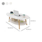 Contemporary Wooden Coffee Table 4 Legs Cocktail Table with Shelf Clearhalo 'Coffee & Accent Tables' 'Coffee Tables' 'coffee_tables' 'furn' 'furn_coffee_tables' 'Furniture' 'Living Room Furniture' 7656321