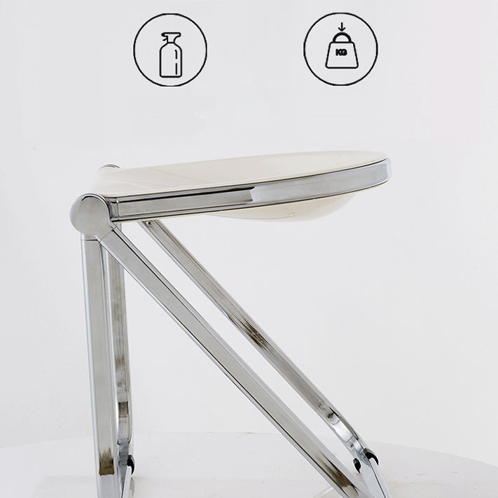 Modern Style Dining Chair Plastic Folding Side Chair for Dining Room Clearhalo 'Dining Chairs' 'Dining Tables & Seating' 'dining_chair' 'furn' 'furn_dining_chair' 'Furniture' 'Kitchen & Dining Furniture' 7656718