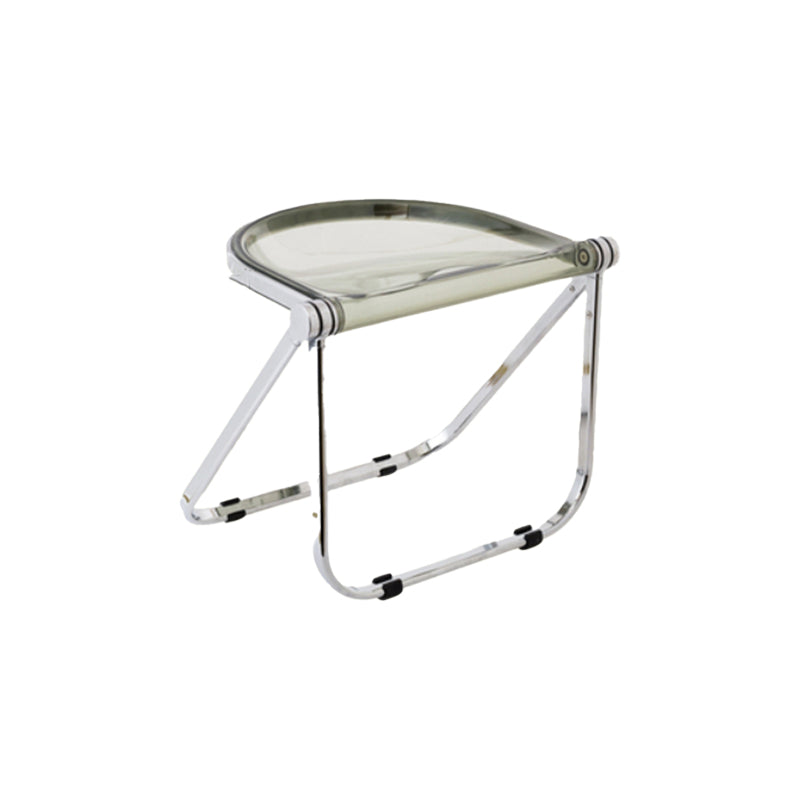 Modern Style Dining Chair Plastic Folding Side Chair for Dining Room Light Green 1 Piece Clearhalo 'Dining Chairs' 'Dining Tables & Seating' 'dining_chair' 'furn' 'furn_dining_chair' 'Furniture' 'Kitchen & Dining Furniture' 7656746