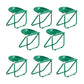 Modern Style Dining Chair Plastic Folding Side Chair for Dining Room Lake Green 8 Piece Set Clearhalo 'Dining Chairs' 'Dining Tables & Seating' 'dining_chair' 'furn' 'furn_dining_chair' 'Furniture' 'Kitchen & Dining Furniture' 7656765