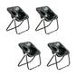 Modern Style Dining Chair Plastic Folding Side Chair for Dining Room Black-Black 4 Piece Set Clearhalo 'Dining Chairs' 'Dining Tables & Seating' 'dining_chair' 'furn' 'furn_dining_chair' 'Furniture' 'Kitchen & Dining Furniture' 7656803