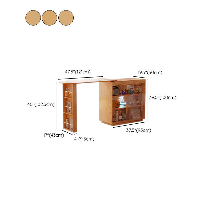Modern Style Stone Rectangle Bar Stool Table Table for Living Room Clearhalo 'Bar Furniture' 'Bar Tables' 'bar_tables' 'furn' 'furn_bar_tables' 'Furniture' 'Kitchen & Dining Furniture' 7657385