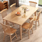 Contemporary Solid Wood Rectangular Dining Table for Dining Hall Clearhalo 'Dining Tables & Seating' 'Dining Tables' 'dining_table' 'furn' 'furn_dining_table' 'Furniture' 'Kitchen & Dining Furniture' 7658909