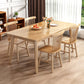 Contemporary Solid Wood Rectangular Dining Table for Dining Hall Clearhalo 'Dining Tables & Seating' 'Dining Tables' 'dining_table' 'furn' 'furn_dining_table' 'Furniture' 'Kitchen & Dining Furniture' 7658912