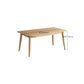 Contemporary Solid Wood Rectangular Dining Table for Dining Hall Clearhalo 'Dining Tables & Seating' 'Dining Tables' 'dining_table' 'furn' 'furn_dining_table' 'Furniture' 'Kitchen & Dining Furniture' 7658924