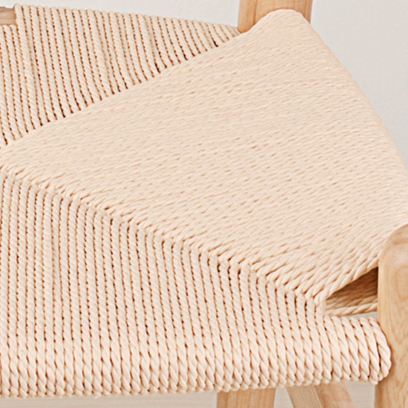 Massives Holzrahmen Essarm Stuhl Moderner Innenstuhl für Esszimmer