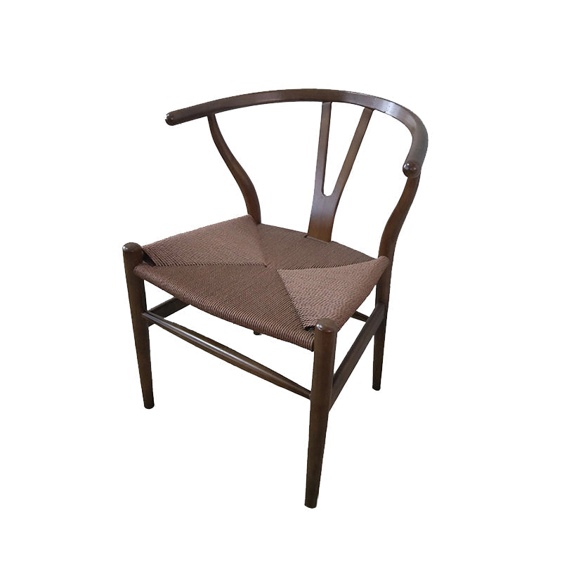 Massives Holzrahmen Essarm Stuhl Moderner Innenstuhl für Esszimmer