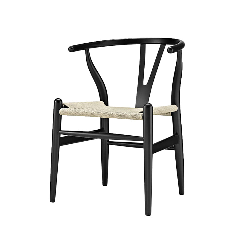 Massives Holzrahmen Essarm Stuhl Moderner Innenstuhl für Esszimmer