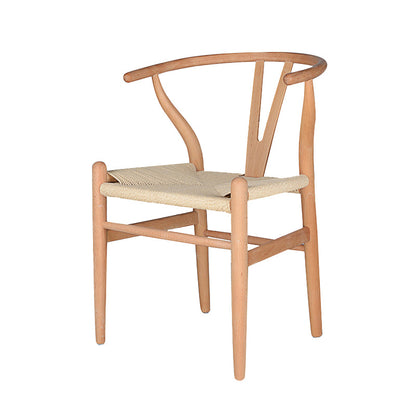 Massives Holzrahmen Essarm Stuhl Moderner Innenstuhl für Esszimmer