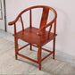 Traditional Style Arm Chair Solid Wood Slat Back Dining Chair for Home Red Brown 1 Piece Clearhalo 'Dining Chairs' 'Dining Tables & Seating' 'dining_chair' 'furn' 'furn_dining_chair' 'Furniture' 'Kitchen & Dining Furniture' 7659735