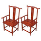Traditional Style Arm Chair Solid Wood Slat Back Dining Chair for Home Brick Red 2 Piece Set Clearhalo 'Dining Chairs' 'Dining Tables & Seating' 'dining_chair' 'furn' 'furn_dining_chair' 'Furniture' 'Kitchen & Dining Furniture' 7659751