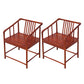 Traditional Style Arm Chair Solid Wood Slat Back Dining Chair for Home Caramel 2 Piece Set Clearhalo 'Dining Chairs' 'Dining Tables & Seating' 'dining_chair' 'furn' 'furn_dining_chair' 'Furniture' 'Kitchen & Dining Furniture' 7659756