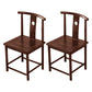 Traditional Style Arm Chair Solid Wood Slat Back Dining Chair for Home Walnut 2 Piece Set Clearhalo 'Dining Chairs' 'Dining Tables & Seating' 'dining_chair' 'furn' 'furn_dining_chair' 'Furniture' 'Kitchen & Dining Furniture' 7659778