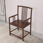 Traditional Style Arm Chair Solid Wood Slat Back Dining Chair for Home Nut-Brown 1 Piece Clearhalo 'Dining Chairs' 'Dining Tables & Seating' 'dining_chair' 'furn' 'furn_dining_chair' 'Furniture' 'Kitchen & Dining Furniture' 7659782