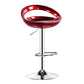 Plastic Adjustable Height Swivel Low Back Bar Stool with Footrest Clearhalo 'Bar Furniture' 'Bar Stools' 'bar_stools' 'furn' 'furn_bar_stools' 'Furniture' 'Kitchen & Dining Furniture' 7659934