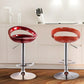 Plastic Adjustable Height Swivel Low Back Bar Stool with Footrest Clearhalo 'Bar Furniture' 'Bar Stools' 'bar_stools' 'furn' 'furn_bar_stools' 'Furniture' 'Kitchen & Dining Furniture' 7659939