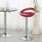 Plastic Adjustable Height Swivel Low Back Bar Stool with Footrest Clearhalo 'Bar Furniture' 'Bar Stools' 'bar_stools' 'furn' 'furn_bar_stools' 'Furniture' 'Kitchen & Dining Furniture' 7659941