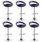 Plastic Adjustable Height Swivel Low Back Bar Stool with Footrest Royal Blue 6 Piece Set Clearhalo 'Bar Furniture' 'Bar Stools' 'bar_stools' 'furn' 'furn_bar_stools' 'Furniture' 'Kitchen & Dining Furniture' 7659948