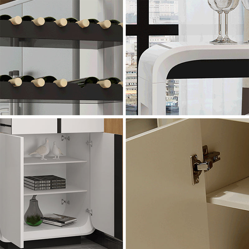 Tabouret de bar 1/2/3 et table en noir et blanc pour salle à manger