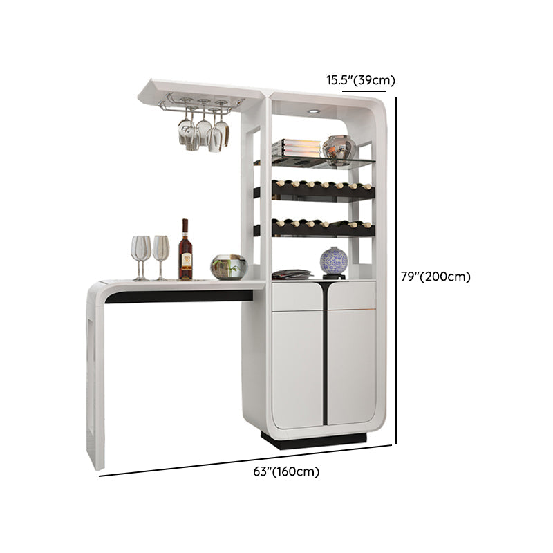 Tabouret de bar 1/2/3 et table en noir et blanc pour salle à manger