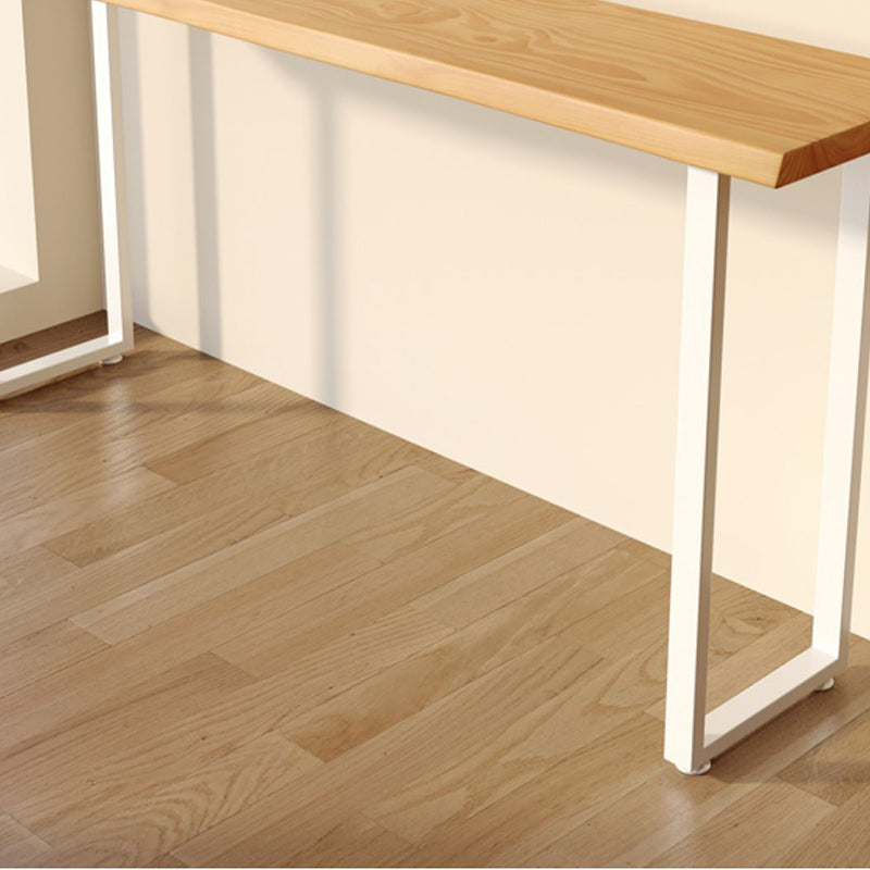 Contemporary Solid Wood Rectangle Bar Wine Table for Living Room Clearhalo 'Bar Furniture' 'Bar Tables' 'bar_tables' 'furn' 'furn_bar_tables' 'Furniture' 'Kitchen & Dining Furniture' 7660947