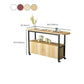 Modem & Contemporary Table à vin de bar spécialisée en bois pour salon