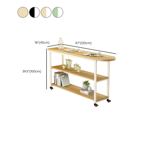 Modem en eigentijdse houtspecialty bar wijntafel voor woonkamer