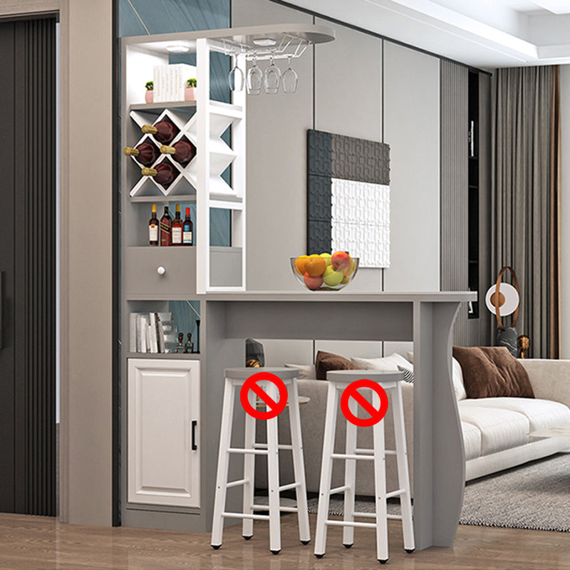 Moderne en eigentijdse speciale houten barhoogtetafel voor de woonkamer