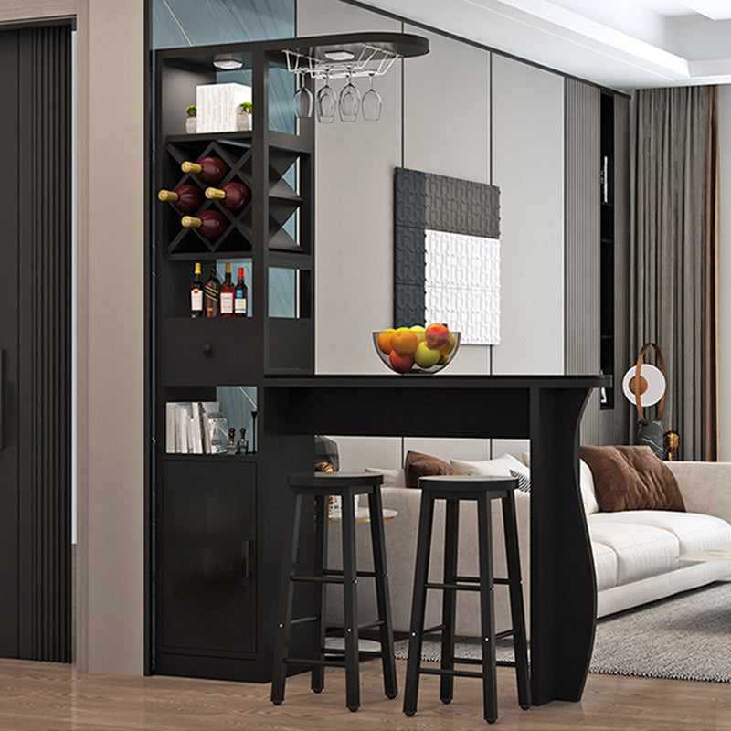 Moderne en eigentijdse speciale houten barhoogtetafel voor de woonkamer