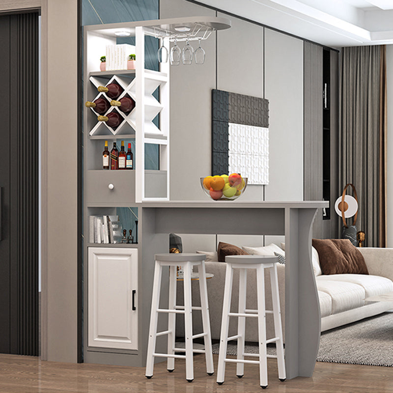 Moderne en eigentijdse speciale houten barhoogtetafel voor de woonkamer