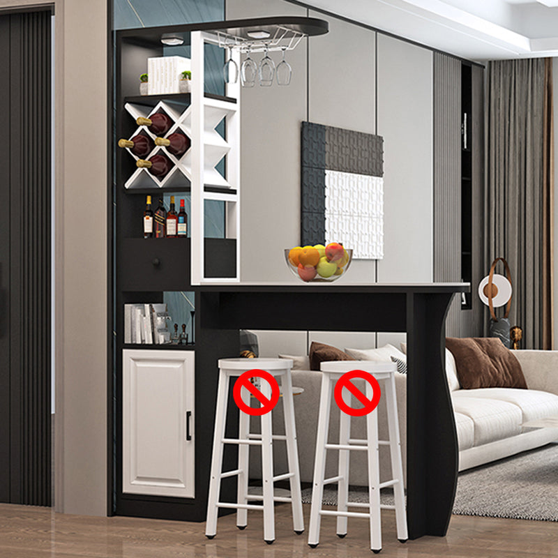 Moderne en eigentijdse speciale houten barhoogtetafel voor de woonkamer