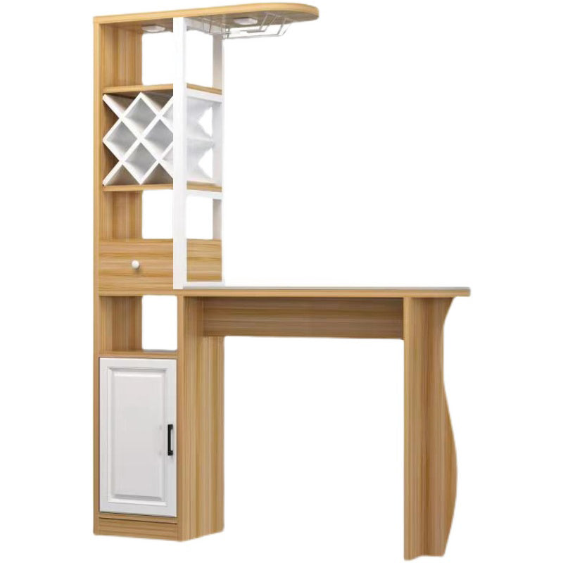 Moderne en eigentijdse speciale houten barhoogtetafel voor de woonkamer