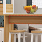 Moderne en eigentijdse speciale houten barhoogtetafel voor de woonkamer
