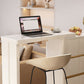 Contemporary Style Rectangle Bar Height Pub Table for Living Room Clearhalo 'Bar Furniture' 'Bar Tables' 'bar_tables' 'furn' 'furn_bar_tables' 'Furniture' 'Kitchen & Dining Furniture' 7661047