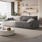 Contemporary Solid Color Pillow Top Arm Sofa For Living Room