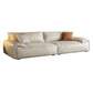 Contemporary Solid Color Pillow Top Arm Sofa For Living Room