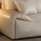 Contemporary Solid Color Pillow Top Arm Sofa For Living Room