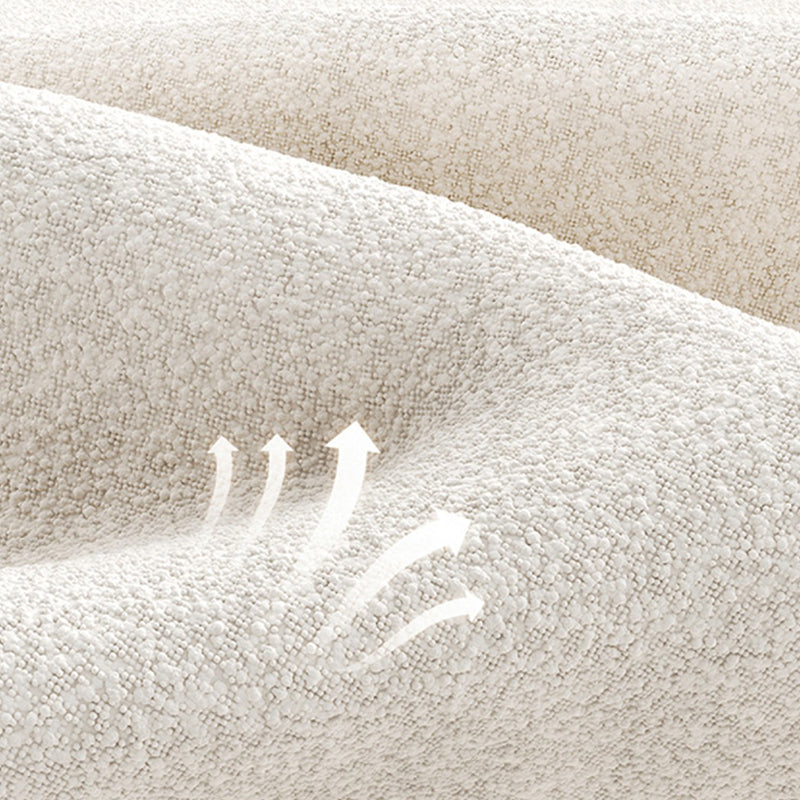 Biscuit contemporain Biscuit Tuxedo bras canapé en blanc pour le salon