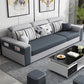 Contemporary Square Arm Sofa in Gray with Storage For Living Room Clearhalo 'furn' 'furn_sofas' 'Furniture' 'Living Room Furniture' 'Sofa' 'sofas' 7662434