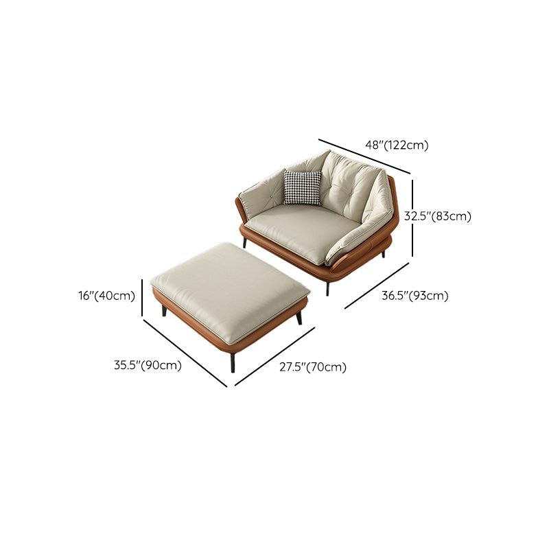 Cadre en bois moderne SAFA DE ARME ÉBULITE CUIR VÉLIOR